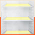 VIDA Multipurpose Pebbles Texture Fridge Mats |Yellow (45 cm X 30 cm 425 GSM)